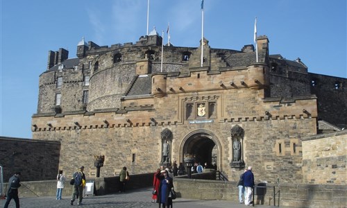 Edinburgh, letecký víkend s programem - Edinburgh - hrad