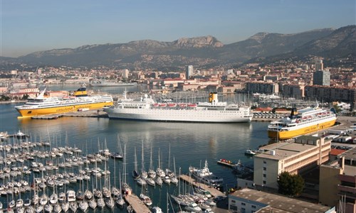 Velký okruh Francií - přístav Toulon