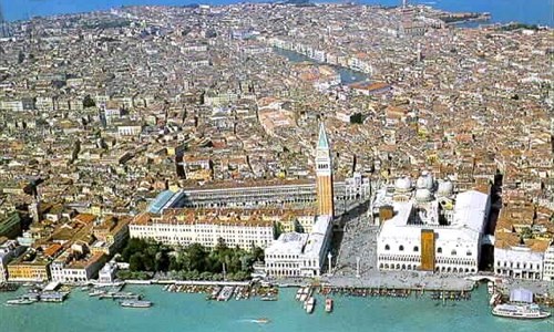 Benátky a zámek Miramare - Benátky