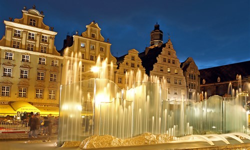 Wroclaw, lázně  a skvosty Kladského podhůří - Wroclav