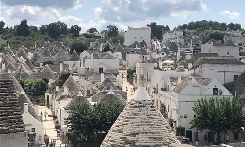 Apulie, Basilicata a Kalábrie letecky - Apulie - Alberobello