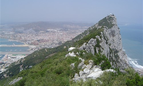 Cesta po Španělském království-letecky - Gibraltar