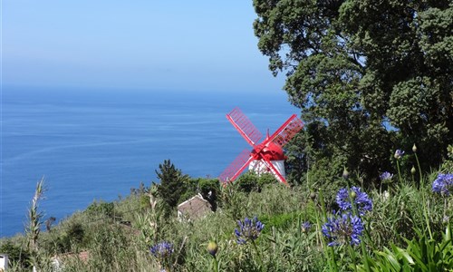 Azorské ostrovy - São Miguel a Flores – pěší turistika v květinovém ráji - Azory