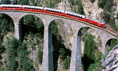 Švýcarské železniční dobrodružství 1 - Bernina, Švýcarsko