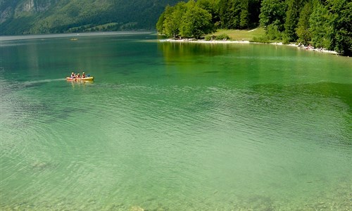 Slovinsko - krajem ledovcových jezer - Bohinjské jezero