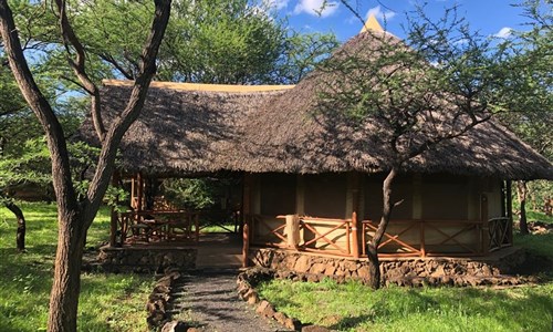 Keňa - Safari v Amboseli a Tsavo West a pobyt u moře - Keňa - národní park Tsavo West, Severin Safari Camp