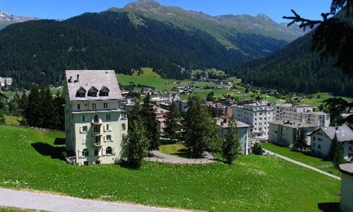 Graubünden, největší švýcarský kanton - Davos