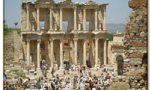 Turecko, za antickými památkami a koupáním - Efes, Turecko