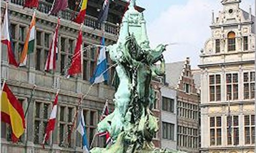 Belgické království letecky - Antverpy