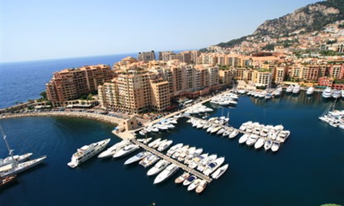 Azurové pobřeží a Horní Provence - Monako