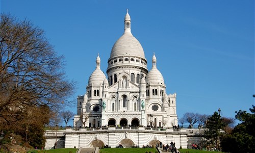 Paříž a Versailles - Sacre Coeur