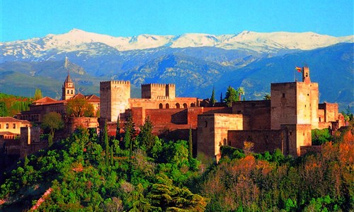 Andalusie - tradičně netradičně, kombinace poznávaní s lehkou turistikou - Granada