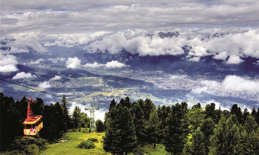 Alpy v okolí Innsbrucku