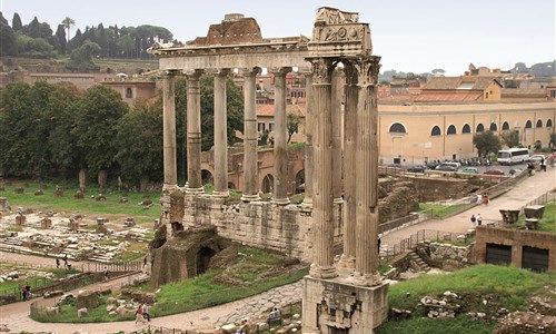Velikonoce v Římě - letecky - Řím - Forum Romanum