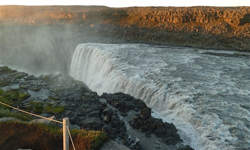 Island - velký okruh pro pokročilé - Island, vodopád Dettifoss