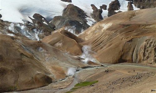 Island - velký okruh pro pokročilé - Island, geotermální oblast Kerlingarfjöll