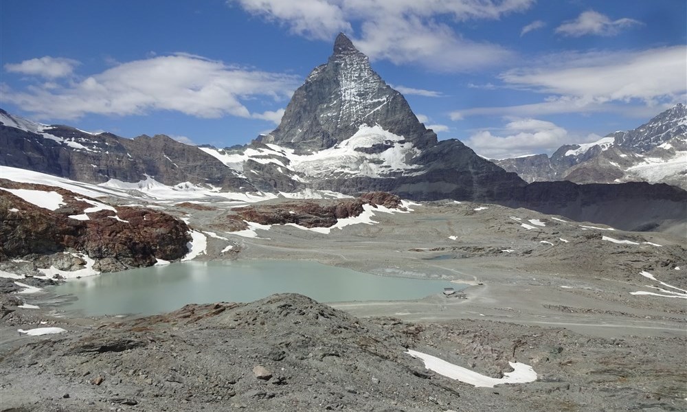 Alpské průsmyky a legendární Matterhorn