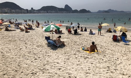 Rio de Janeiro, pobyt v nejkrásnějším městě světa - Rio - pláž Copacabana