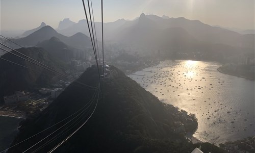 Rio de Janeiro, karneval - Rio - pohled z Cukrové homole