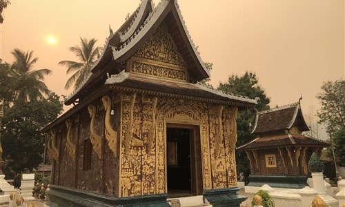 Laos a Kambodža - Luang Prabang - chrám Xiengthong