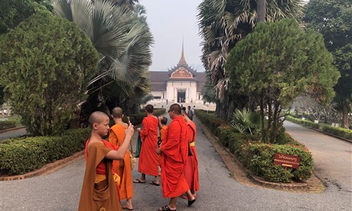 Laos a Kambodža - Luang Prabang - královský palác