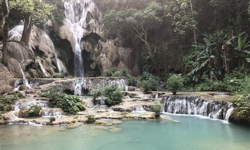 Laos a Kambodža s koupáním - Luang Prabang - vodopád Kuang Si