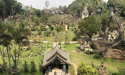 Laos a Kambodža s koupáním - Vientiane - Buddha park