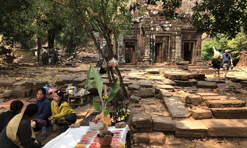 Laos a Kambodža - Jižní Laos - chrám Wat Phou (Unesco)