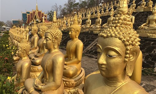 Laos a Kambodža - Pakse - chrám Phou