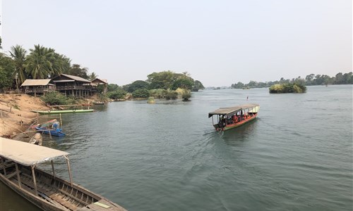 Laos a Kambodža - Champassak - Mekong, oblast 1000 ostrovů