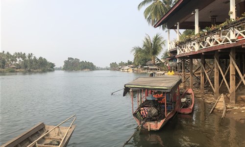 Laos a Kambodža - Champassak - řeka Mekong