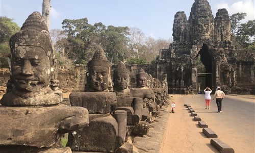 Laos a Kambodža s koupáním - Angkor - Jižní vstupní brána
