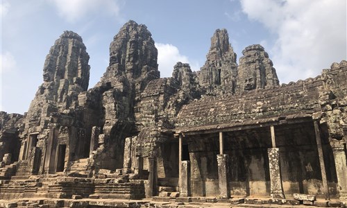Laos a Kambodža - Angkor - chrám Bayon