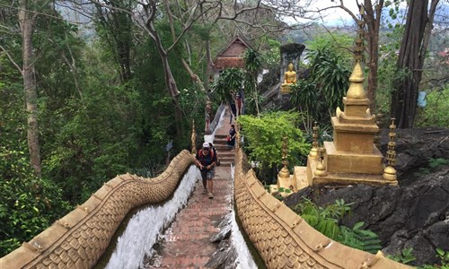 Laos a Kambodža - Luang Prabang - Phousi Hill