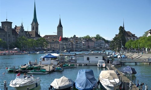 Švýcarsko letecky s panoramatickými vlaky - Švýcarsko let