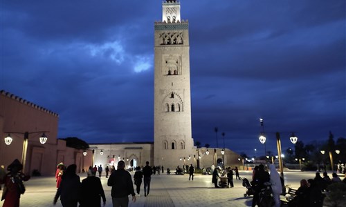 Maroko – za Berbery do pouští, oáz  a Vysokého Atlasu - Marrakeš, minaret Kotoubia