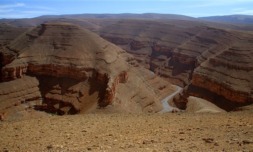 Maroko – za Berbery do pouští, oáz  a Vysokého Atlasu - Kaňon Dadés