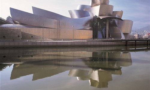 Svatojakubská pouť 5 - podél biskajského pobřeží ze San Sebastiánu do Bilbaa - Bilbao, Guggenheim muzeum