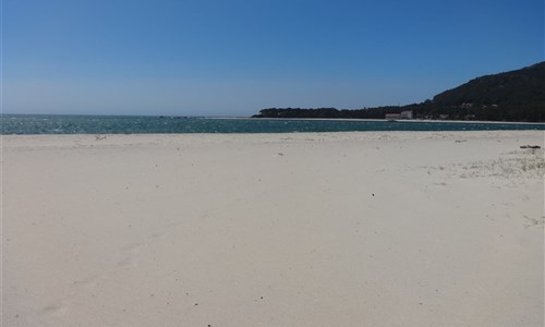 Porto a bukolická příroda severního Portugalska - Caminha - pláž