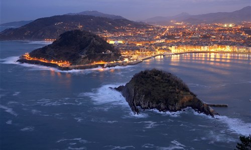 Svatojakubská pouť 5 - podél biskajského pobřeží ze San Sebastiánu do Bilbaa - San Sebastián