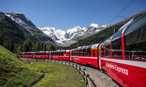 Švýcarské železnice - světové dědictví UNESCO