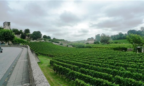 Bordeaux a Akvitánie - letecky - Akvitánie - St. Emillion