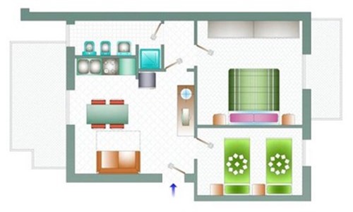 Rezidence Le Briccole - vlastní doprava - Le Briccole plan