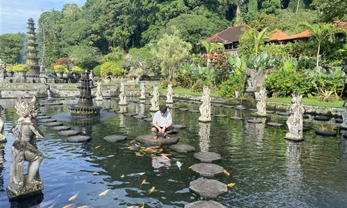 Bali - ostrov chrámů, rýžových polí a úsměvů - Královský palác Tirta Ganga
