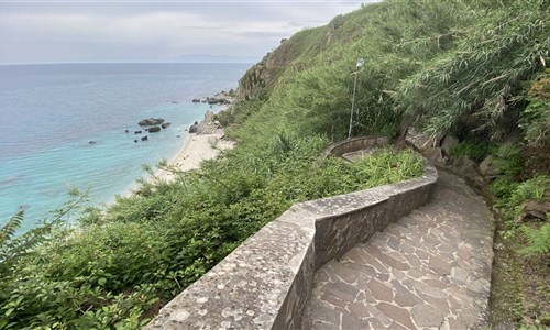 Hotel Poggio di Tropea*** - Pozvolné schody na pláž Michelino