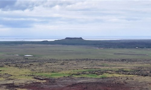 Island - západní fjordy - Kráter Elborg