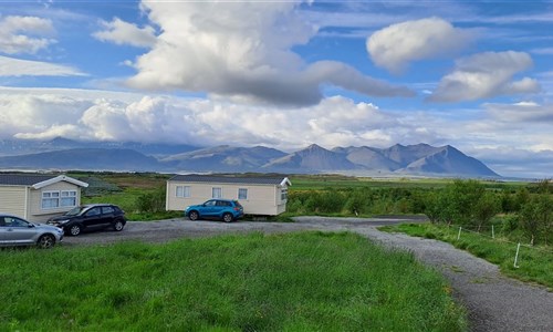 Island - západní fjordy - Ubytování u Borgarnes