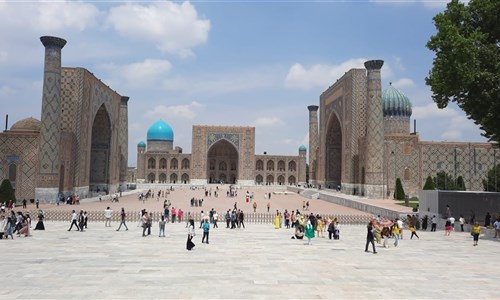 Uzbekistán - klidný orient - Samarkand