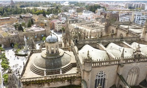 Andalusie, památky UNESCO, slavnosti a přírodní parky - letecky