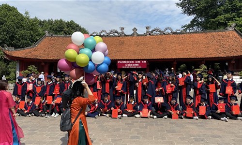 Okruh Vietnamem za přírodními krásami i památkami Unesco - Hanoi - chrám literatury